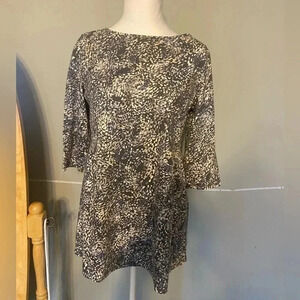 J Jill Tunic Shirt Women Gray  Extra Small Pure jill Xs